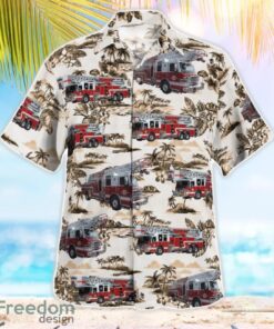 Coral Gables Fire Department Beach Hawaiian Shirt Gift For Summer Holiday Product Photo 3