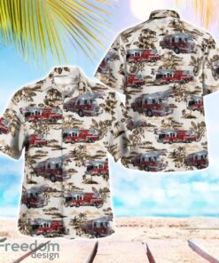 Coral Gables Fire Department Beach Hawaiian Shirt Gift For Summer Holiday