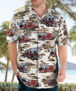 Coral Gables Fire Department Beach Hawaiian Shirt Gift For Summer Holiday Product Photo 4