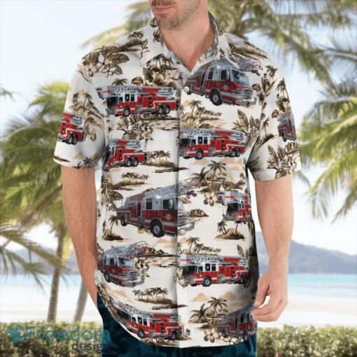 Coral Gables Fire Department Beach Hawaiian Shirt Gift For Summer Holiday Product Photo 4