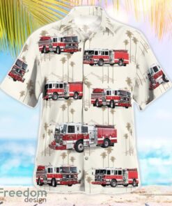 Cornelius-Lemley Fire Department 3D Hawaiian Shirt Product Photo 2