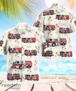 Cornelius-Lemley Fire Department 3D Hawaiian Shirt