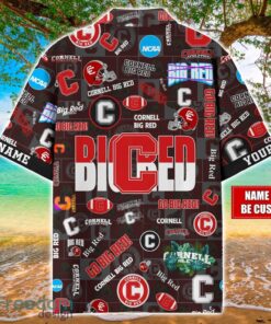 Cornell Big Red Logo Hawaiian Shirt For Fans Trending Beach Shirt Custom Name Product Photo 2