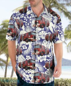 Corning Fire Department, New York Hawaiian Shirt Beach Summer Shirt Product Photo 3