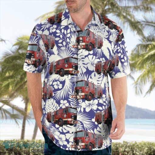 Corning Fire Department, New York Hawaiian Shirt Beach Summer Shirt Product Photo 3