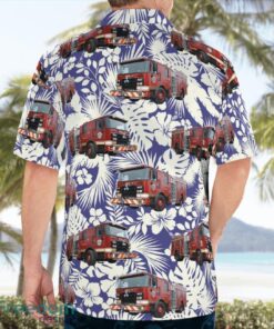 Corning Fire Department, New York Hawaiian Shirt Beach Summer Shirt