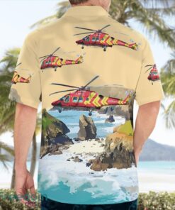 Cornwall Air Ambulance AgustaWestland AW-169 3D Summer Aloha Hawaiian Shirt Product Photo 2