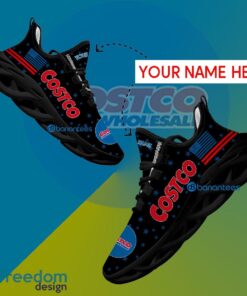 Costco Sport Sneaker Vibe Custom Name Gift Max Soul Shoes USA Flag Star New For Fans - Costco Running Shoes New Trending Personalized Photo 1