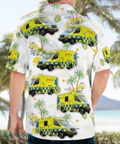 Cranberry Township, Butler County, Pennsylvania, Cranberry Township EMS Hawaiian Shirt Men Women Beach Shirt Product Photo 2