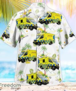 Cranberry Township, Butler County, Pennsylvania, Cranberry Township EMS Hawaiian Shirt Men Women Beach Shirt Product Photo 3