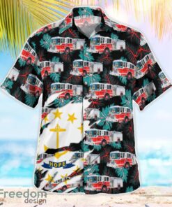 Cranston Fire Department Station 2 Rhode Island Hawaiian Shirt Beach Shirt Summer Holiday Gift Product Photo 2