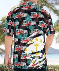 Cranston Fire Department Station 2 Rhode Island Hawaiian Shirt Beach Shirt Summer Holiday Gift Product Photo 4