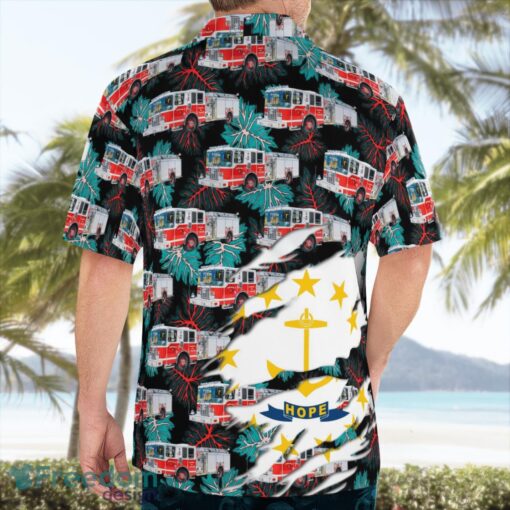 Cranston Fire Department Station 2 Rhode Island Hawaiian Shirt Beach Shirt Summer Holiday Gift Product Photo 4