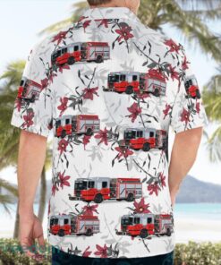 Crescent City Fire Rescue Fire Station 3 3D Hawaiian Shirt Product Photo 2