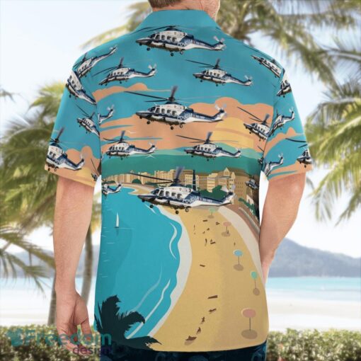 Croatia Police AgustaWestland AW-139 Hawaiian Shirt Beach Summer Shirt Product Photo 4