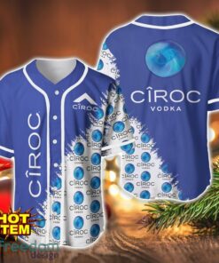 CÎROC Logo Printed Baseball Jersey Shirt For Men And Women