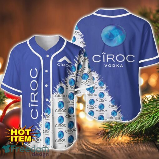 CÎROC Logo Printed Baseball Jersey Shirt For Men And Women Product Photo 1