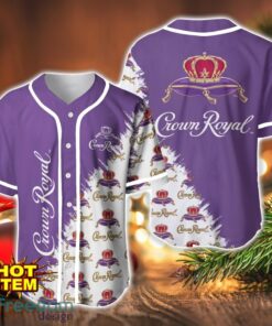 Crown Royal Logo Printed Baseball Jersey Shirt For Men And Women