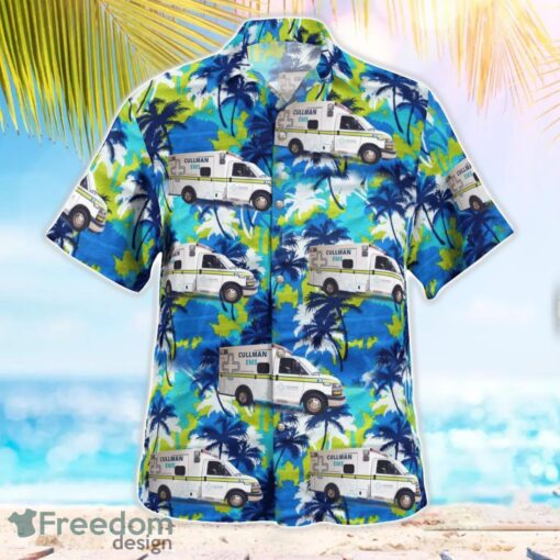 Cullman EMS 3D Summer Aloha Hawaiian Shirt Product Photo 3