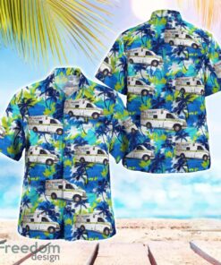 Cullman EMS 3D Summer Aloha Hawaiian Shirt