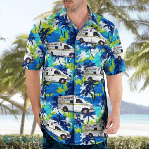 Cullman EMS 3D Summer Aloha Hawaiian Shirt Product Photo 4