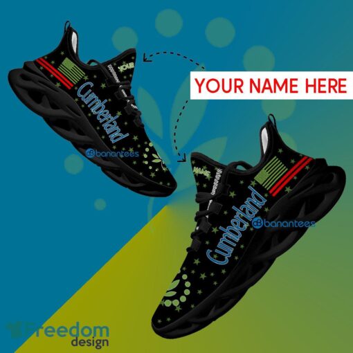 Cumberland Farms Sport Sneaker Pop Custom Name Gift Max Soul Shoes USA Flag Star New For Fans - Cumberland Farms Running Shoes New Trending Personalized Photo 1