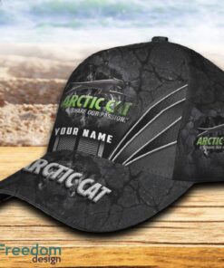 Custom Name Arctic Cat Car 3D Hat And Cap Black New Trending All Over Printed For Fans Gift - Arctic Cat Car Hat And Cap Full Print_3