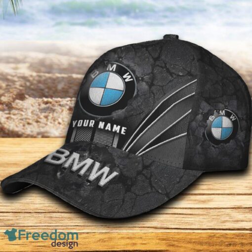 Custom Name BMW Car 3D Hat And Cap Black New Trending All Over Printed For Fans Gift - BMW Car Hat And Cap Full Print_3