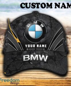 Custom Name BMW Car 3D Hat And Cap Black New Trending All Over Printed For Fans Gift - BMW Car Hat And Cap Full Print_1