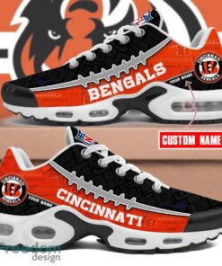Custom Name Cincinnati Bengals TN Shoes Football Team Sport Fan Gift Air Cushion Sport Shoes Custom Name Cincinnati Bengals TN Shoes Football Team Sport Fan Gift Air Cushion Sport Shoes