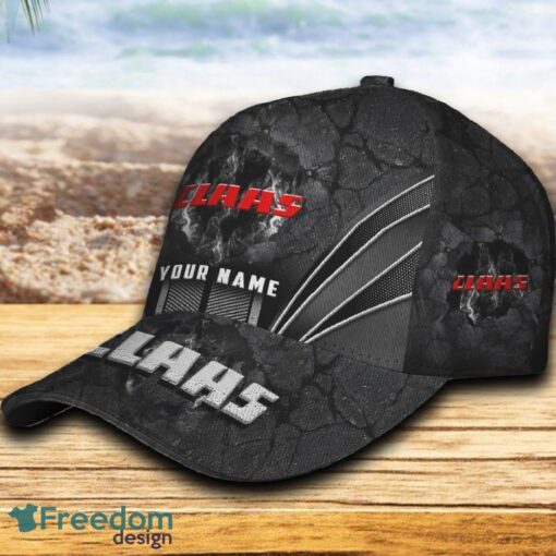 Custom Name Claas Car 3D Hat And Cap Black New Trending All Over Printed For Fans Gift - Claas Car Hat And Cap Full Print_3