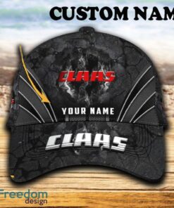 Custom Name Claas Car 3D Hat And Cap Black New Trending All Over Printed For Fans Gift - Claas Car Hat And Cap Full Print_1