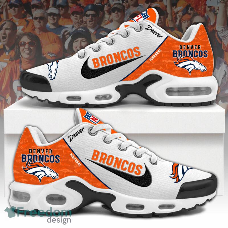 Custom Name Denver Broncos TN Shoes New Perfect Gift Air Cushion Sport Shoes image Custom Name Denver Broncos TN Shoes New Perfect Gift Air Cushion Sport Shoes - Custom Name Denver Broncos TN Shoes New Perfect Gift Air Cushion Sport Shoes