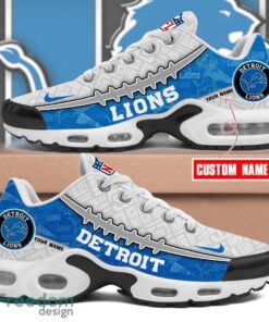 Custom Name Detroit Lions TN Shoes Football Team Sport Fan Gift Air Cushion Sport Shoes