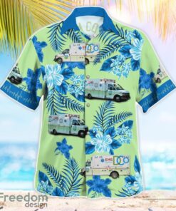 Custom Name Durham County Emergency Medical Services Beach Hawaiian Shirt Gift For Summer Holiday Product Photo 3