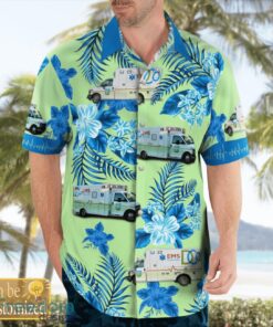 Custom Name Durham County Emergency Medical Services Beach Hawaiian Shirt Gift For Summer Holiday Product Photo 4