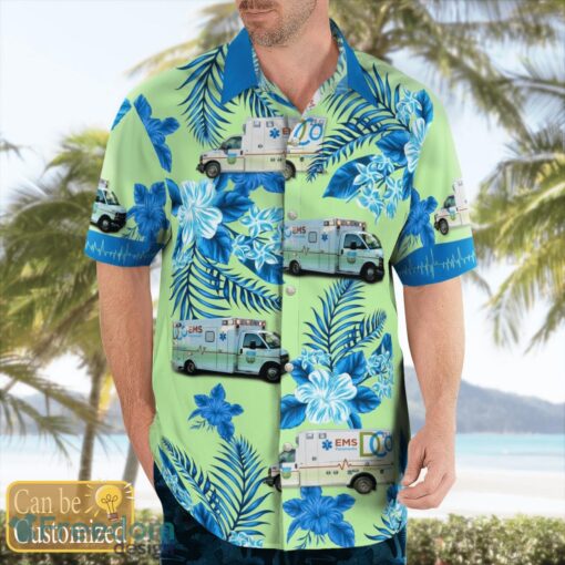 Custom Name Durham County Emergency Medical Services Beach Hawaiian Shirt Gift For Summer Holiday Product Photo 4