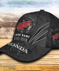 Custom Name Honda Motorcycle Car 3D Hat And Cap Black New Trending All Over Printed For Fans Gift - Honda Motorcycle Car Hat And Cap Full Print_3