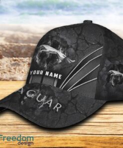 Custom Name Jaguar Cars Car 3D Hat And Cap Black New Trending All Over Printed For Fans Gift - Jaguar Cars Car Hat And Cap Full Print_3