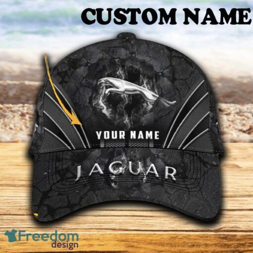 Custom Name Jaguar Cars Car 3D Hat And Cap Black New Trending All Over Printed For Fans Gift - Jaguar Cars Car Hat And Cap Full Print_1