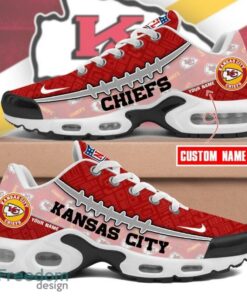 Custom Name Kansas City Chiefs TN Shoes Football Team Sport Fan Gift Air Cushion Sport Shoes