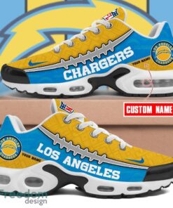 Custom Name Los Angeles Chargers TN Shoes Football Team Sport Fan Gift Air Cushion Sport Shoes