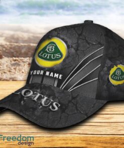 Custom Name Lotus Car 3D Hat And Cap Black New Trending All Over Printed For Fans Gift - Lotus Car Hat And Cap Full Print_3