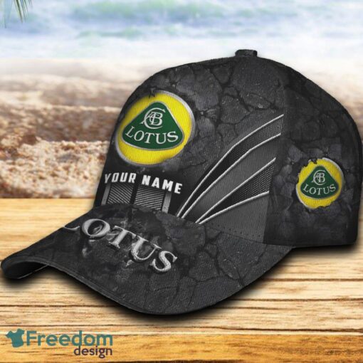 Custom Name Lotus Car 3D Hat And Cap Black New Trending All Over Printed For Fans Gift - Lotus Car Hat And Cap Full Print_3