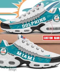 Custom Name Miami Dolphins TN Shoes Football Team Sport Fan Gift Air Cushion Sport Shoes Custom Name Miami Dolphins TN Shoes Football Team Sport Fan Gift Air Cushion Sport Shoes
