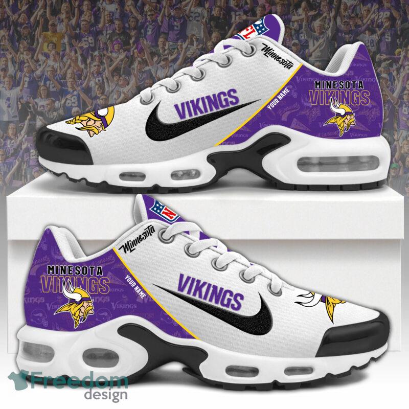 Custom Name Minnesota Vikings TN Shoes New Perfect Gift Air Cushion Sport Shoes image Custom Name Minnesota Vikings TN Shoes New Perfect Gift Air Cushion Sport Shoes - Custom Name Minnesota Vikings TN Shoes New Perfect Gift Air Cushion Sport Shoes