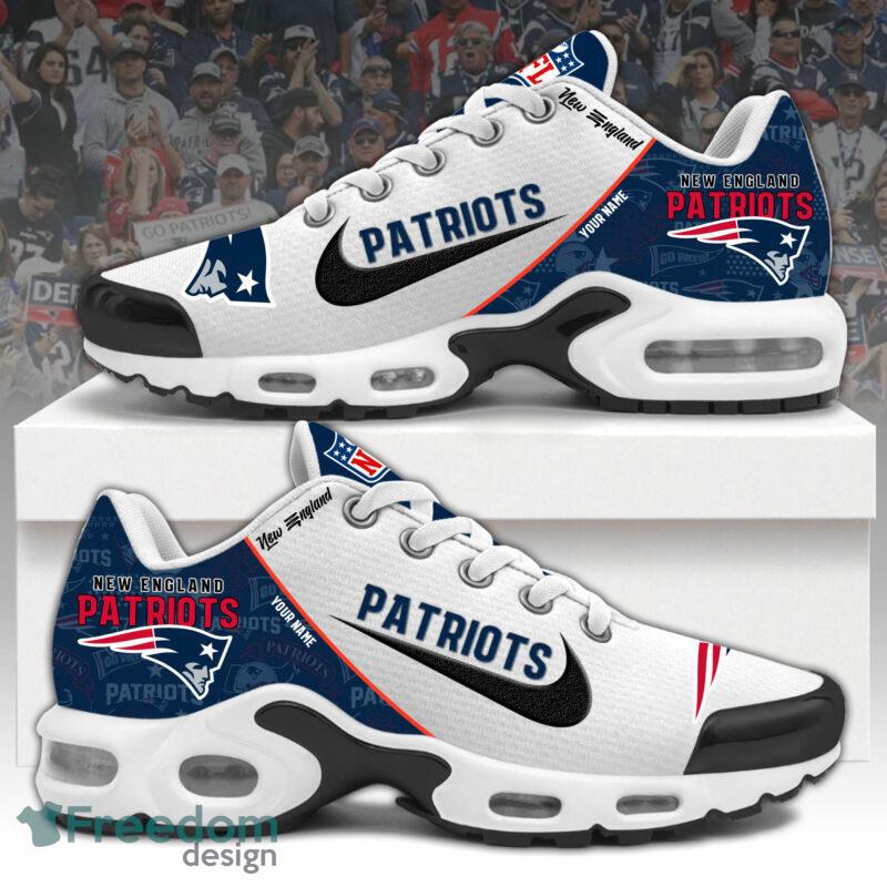 Custom Name New England Patriots TN Shoes New Perfect Gift Air Cushion Sport Shoes image Custom Name New England Patriots TN Shoes New Perfect Gift Air Cushion Sport Shoes - Custom Name New England Patriots TN Shoes New Perfect Gift Air Cushion Sport Shoes