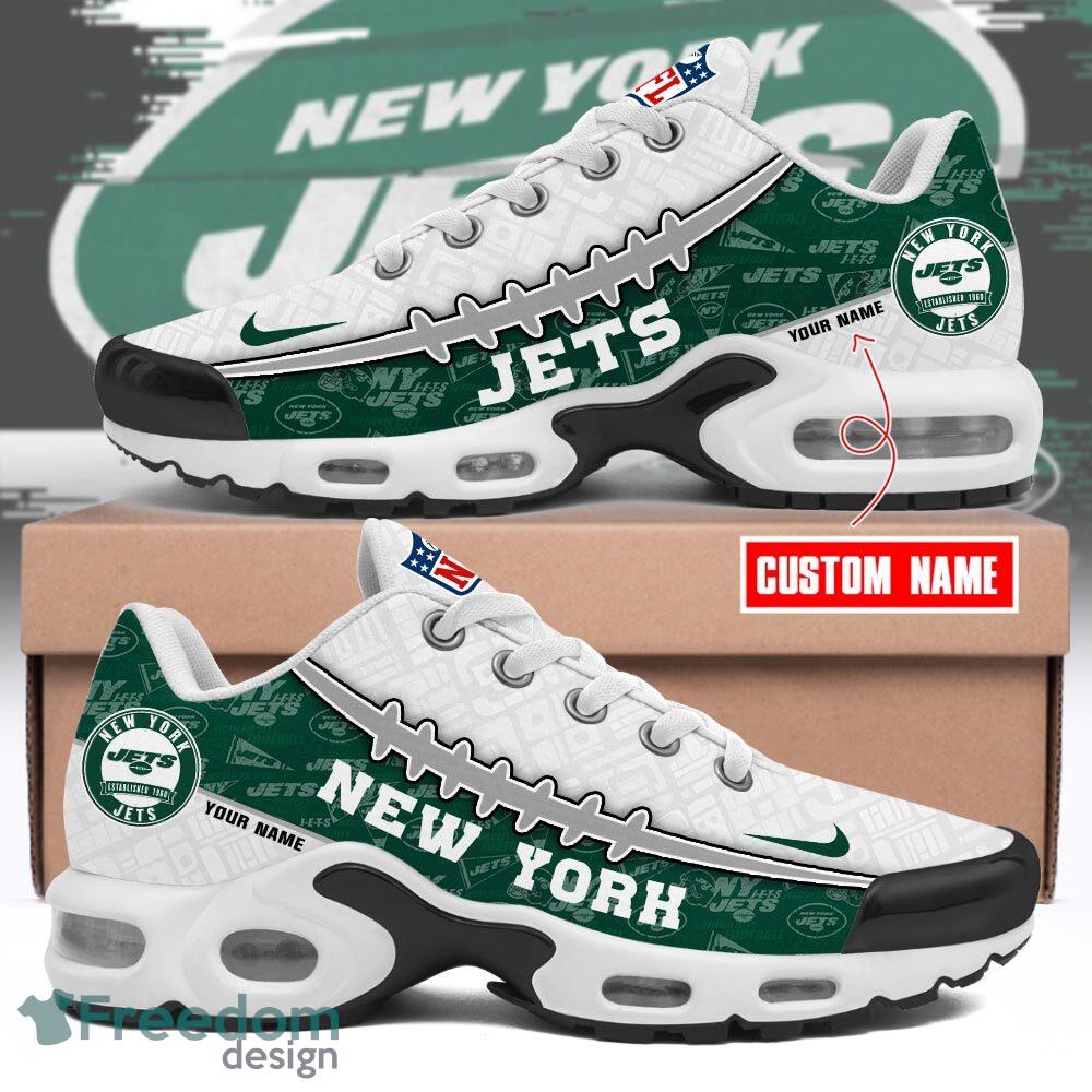 Custom Name New York Jets TN Shoes Football Team Sport Fan Gift Air Cushion Sport Shoes image Custom Name New York Jets TN Shoes Football Team Sport Fan Gift Air Cushion Sport Shoes - Custom Name New York Jets TN Shoes Football Team Sport Fan Gift Air Cushion Sport Shoes