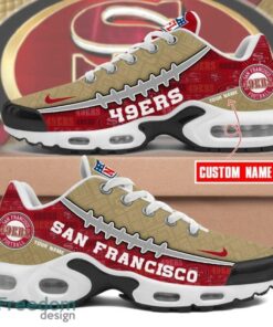 Custom Name San Francisco 49ers TN Shoes Football Team Sport Fan Gift Air Cushion Sport Shoes