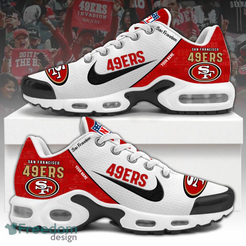 Custom Name San Francisco 49ers TN Shoes New Perfect Gift Air Cushion Sport Shoes image Custom Name San Francisco 49ers TN Shoes New Perfect Gift Air Cushion Sport Shoes - Custom Name San Francisco 49ers TN Shoes New Perfect Gift Air Cushion Sport Shoes